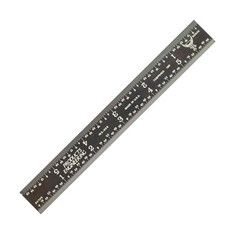 6" Metal Rule, Designed for High-Accuracy Industrial Environments, Made in USA