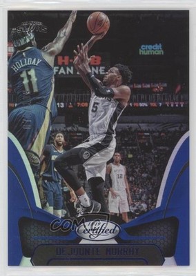 2018-19 Certified Mirror Blue 71/199 Dejounte Murray #120 0c6