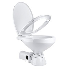 COMMODORE TOILET, REAR MACERATOR, REGULAR SIZE