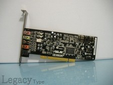 ASUS Xonar DG Sound Card 5.1 Channel PCI Express Audio Adapter Untested