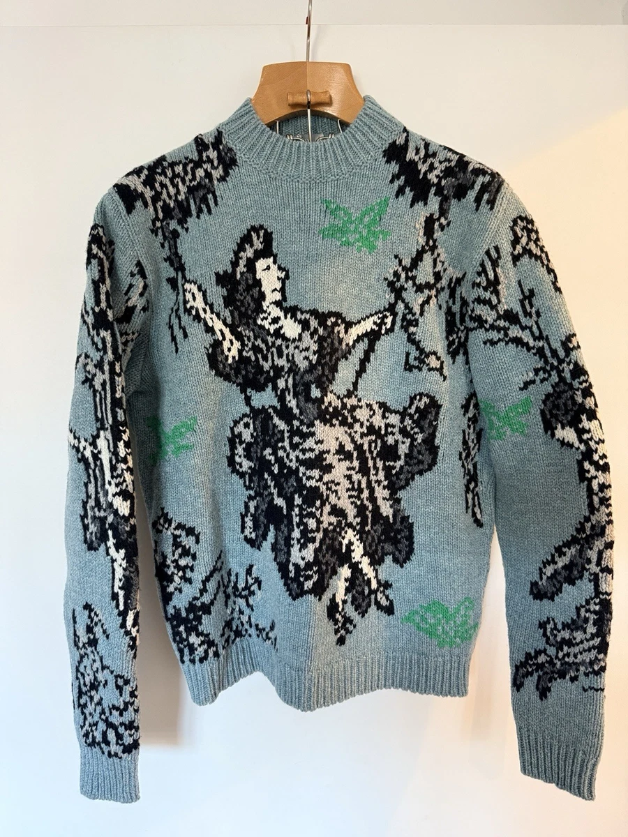 Dior Blue Crew Neck Sweaters for Men for sale | eBay