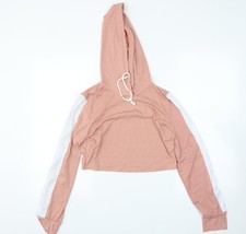 Womens UK Size M Preworn Pink Pullover Hoodie