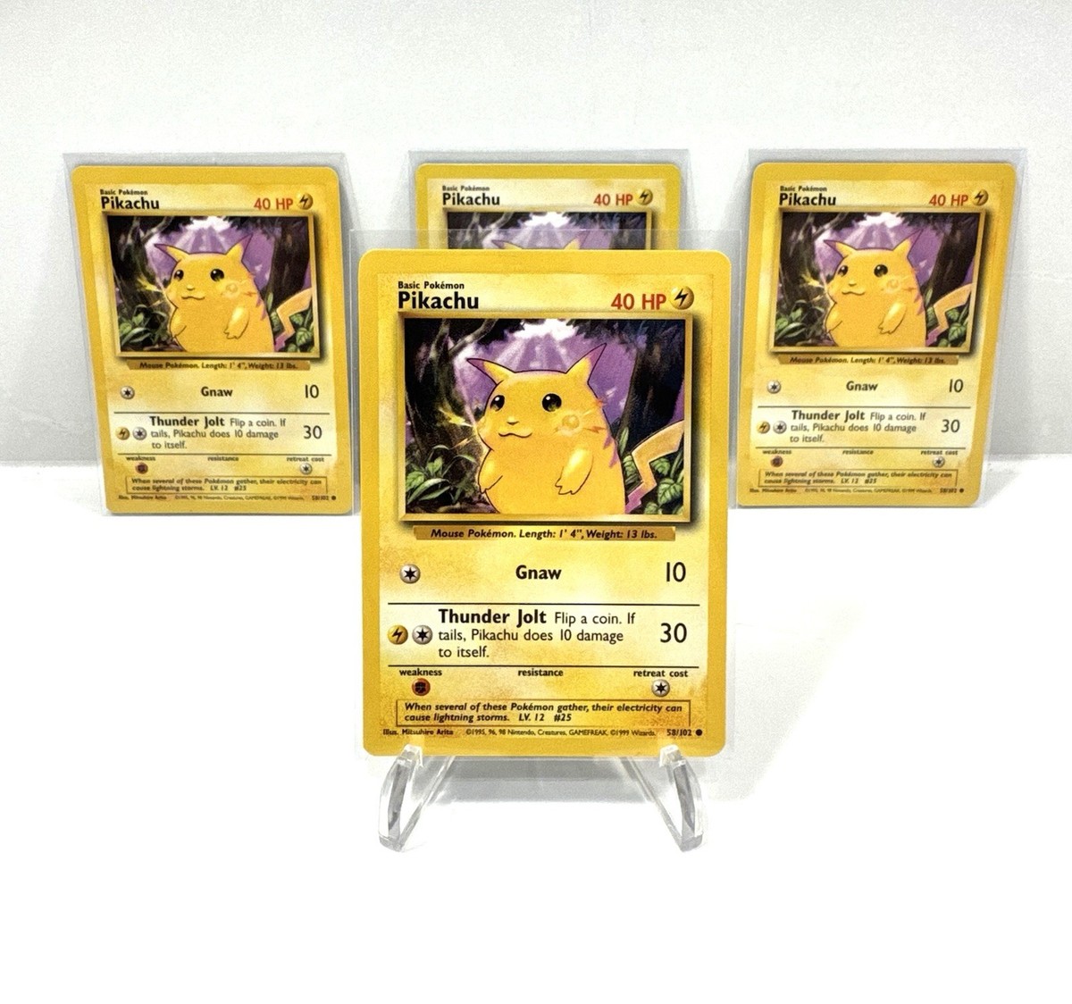 ポケモンカードゲーム CGC 9.5 Pikachu 1999 Base Set 58/102 PIKACHU