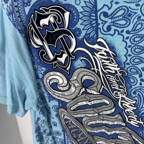 southpole shirt small mens Navy Blue - Picture 2 of 4