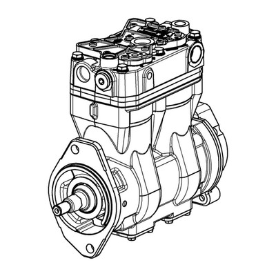 Druckluftkompressor ROBUR-BREMSE /  K033381N00  /  5257937