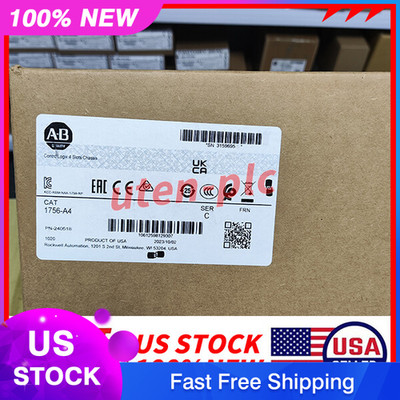 1PC NEW 1756-A4 Allen-Bradley ControlLogix 4 Slots Chassis 1756A4 Free Shipping