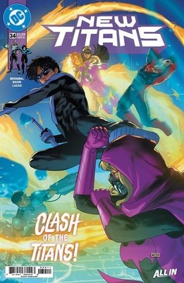 New Titans #34 CVR A Taurin Clarke Nightwing Raven 4/15/26 DC Comics