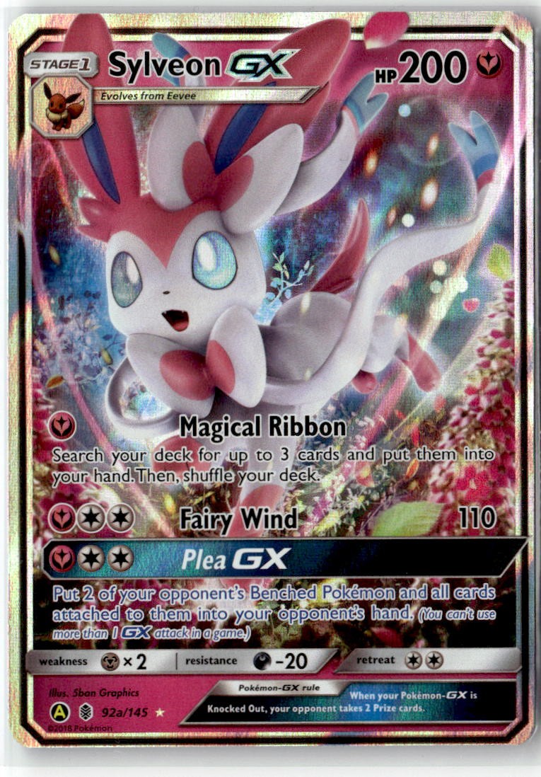Sylveon GX 92A/145 Near Mint Holo Alternate Art Promos P Pokemon