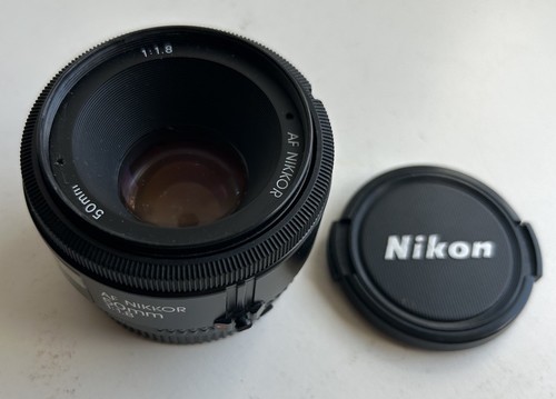 Nikon AF Nikkor 50mm 1:1.8 Camera Lens Tamron LOOK! TESTED!