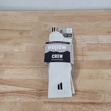 Hollow Performance Alpaca Crew Socks White Size Medium Women 7-10 Mens 8-10