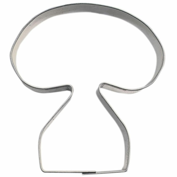StäDter Ausstecher Pilz Ausstechform PläTzchenform Keks PläTzchen WeißBlech7 Cm-image