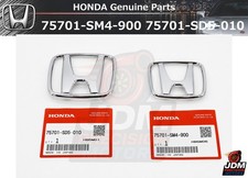 Honda Prelude Bb6 1997-2001 Emblem Badge Set Fr Rr 75701-sm4-900 75701-sd5-010