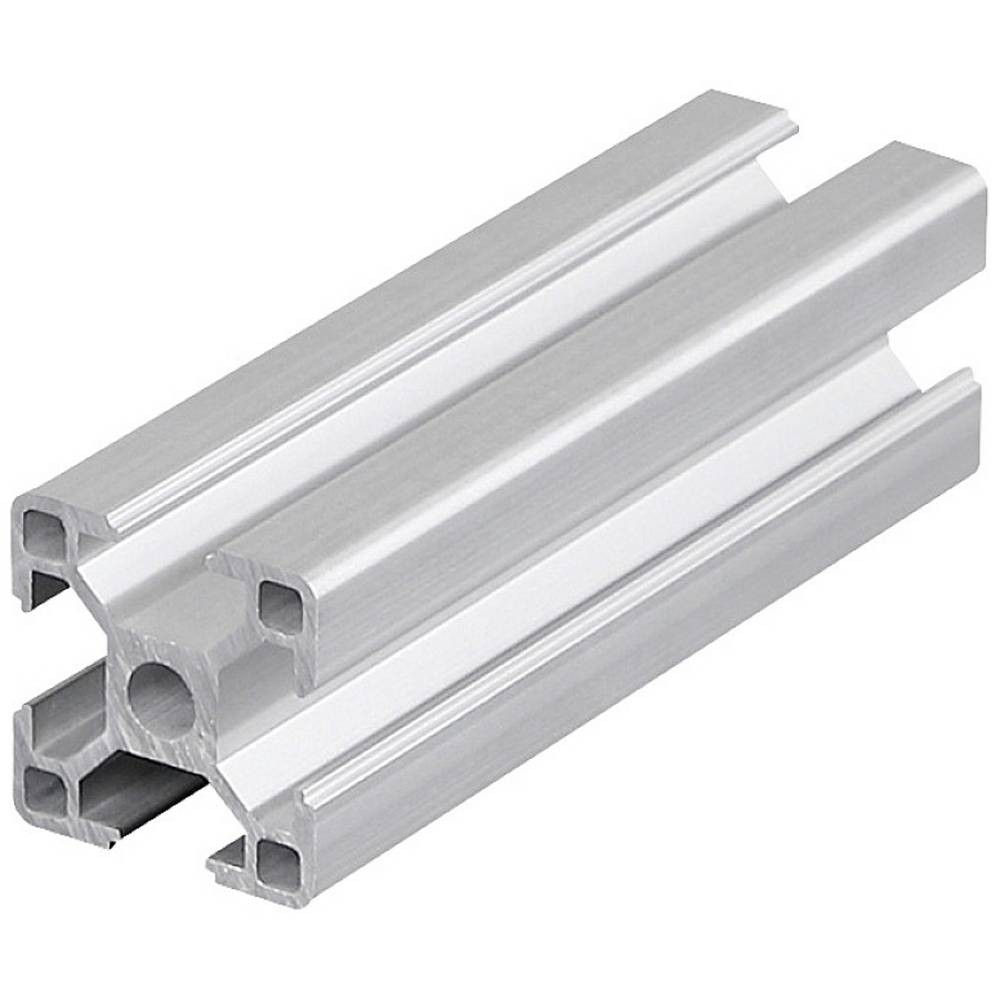 Profilé aluminium anodisé haute précision 30x30 mm TRU COMPONENTS 3030C 1m