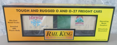 MTH Rail King Electric Train Idlewild 125th Anniversary Box Car 30-74151 RARE