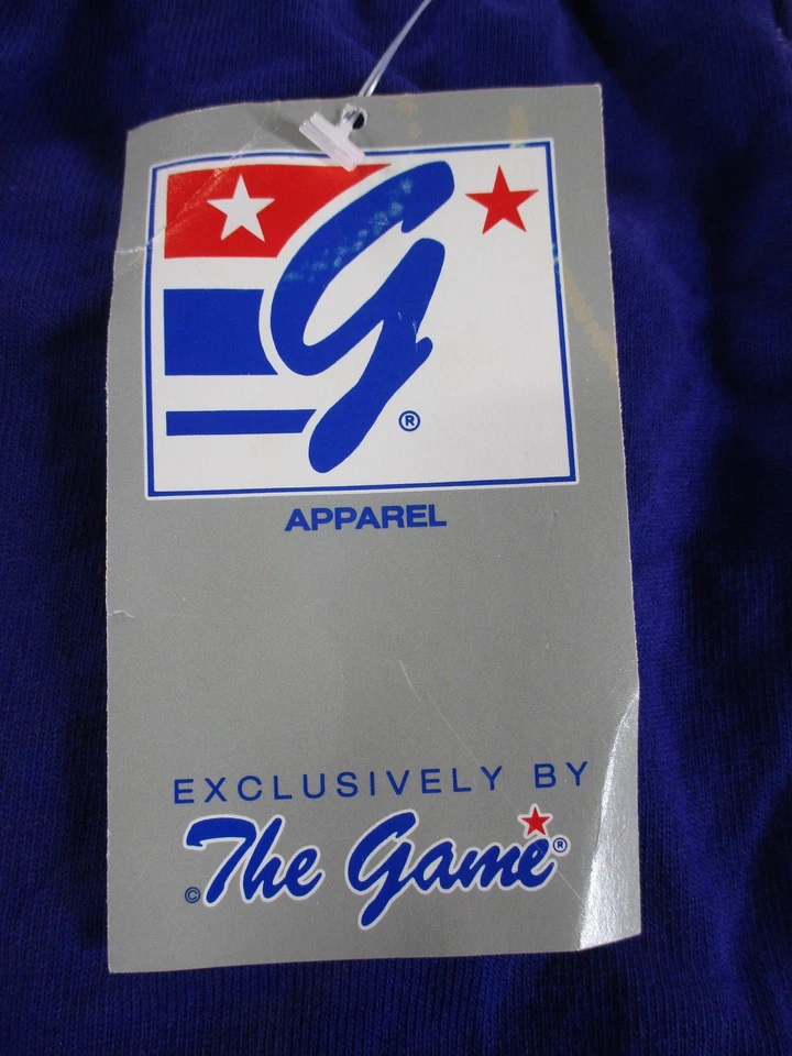 Vintage LSU Tigers Shorts Mens XL Purple NCAA Basketball Cotton The Game 90s USA - Image 3 of 4