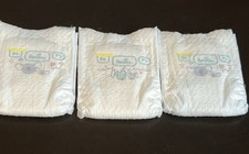 PAMPERS Preemie Swaddlers P3 Tiny Diapers 2 Count 1.8 lb .8 kg Reborn 7-10  Baby