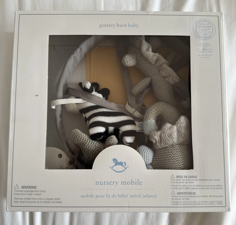 Мобиль для детской комнаты Pottery Barn Kids - животные зоопарка - Изображение 2 из 2