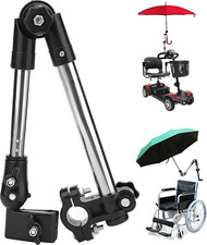 Umbrella Mount Stand, Bicycle Umbrella Mount Holder,Wheelchair Stroller Bicycle