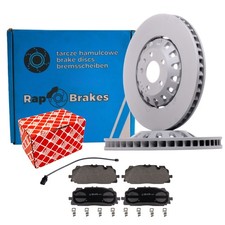 RAP BRAKES Bremsscheiben 375mm Beläge Vorne für AUDI S4 B9 S5 A6 C8 A7 A8 Q7 Q8