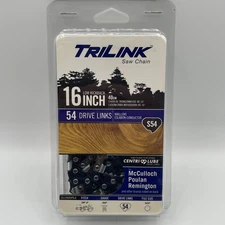 Trilink 16 Inch Chain - 54 Drive Links - S54 3/8" - Free Same Day Shipping!!!