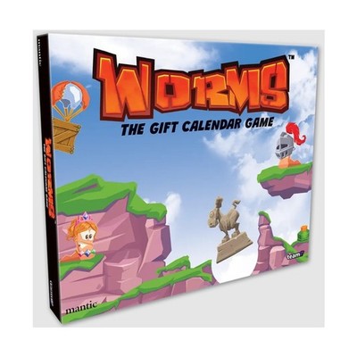Mantic Boardgame Worms - The Gift Calendar Game Box New