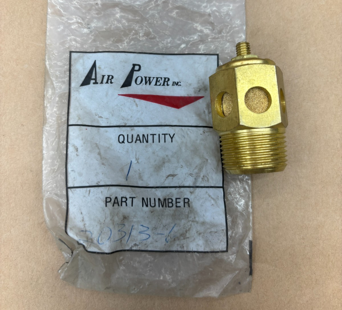 ARO 20313-6 Speed Control Pneumatic Pump Tool Equipment Part Ingersoll Rand