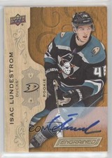 2018 Engrained Rookies Isac Lundestrom (2019-20 Upper Deck Update) #68 Auto 0v0