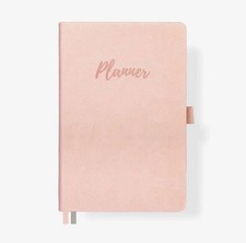Scribble & Dot Wochenplaner Notizbuch undatiert Rouge Pink Geschenk verpackt NEU