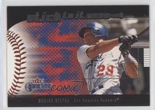 2001 Fleer Game Time Sticktoitness Adrian Beltre #17S HOF