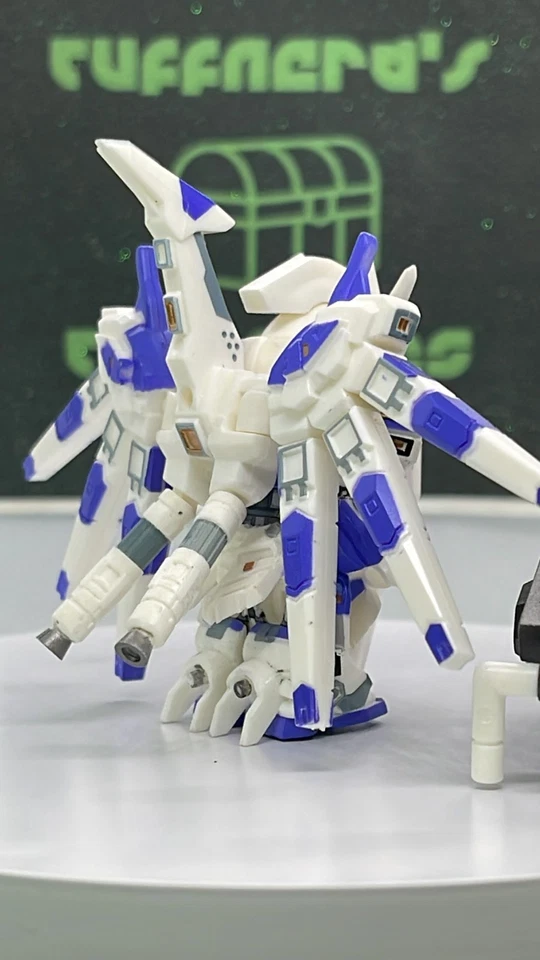 ULTRA DELUXE Custom PAD Printed LEGO MJH HIRM WING GUNDAM Brick MiniFig - Image 4 of 4