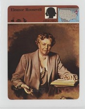 1979 Panarizon Story of America Deck 01 Printed in Italy Eleanor Roosevelt n1u