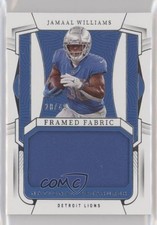 2022 Panini National Treasures Framed Fabric 28/49 Jamaal Williams #FFA-JWI 1e0w