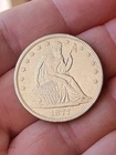 1877-CC Seated Liberty Half Dollar