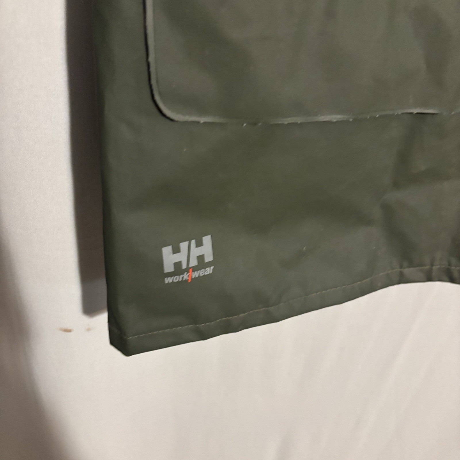 Helly Hansen Workwear Rain Jacket Waterproof Army… - image 6