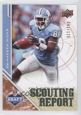 2009 Upper Deck Draft Edition Scouting Report Bronze /125 Hakeem Nicks #221 0o0