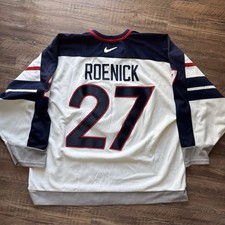 Jeremy Roenick Nike 1998 Team USA Nagano Winter Olympic Hockey Jersey Size 56 XL
