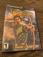 Robin Hood: Defender of the Crown PS2 Capcom PlayStation 2 2003 COMPLETE CIB