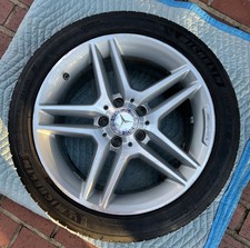 11-13 Mercedes AMG W204 C250 C300 C350 Wheel Tire Rim 8.5Jx17H2 OE A2044019702