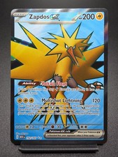 Zapdos ex 192/165 Full Art Pokémon Scarlet And Violet 151 Card on eBay