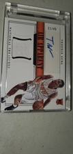 2014-15 Panini National Tre- Rookie Patch Auto T.J Warren /49 (AU, MEM, RC)