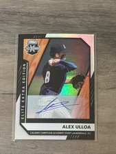 Alex Ulloa 2021 Panini Elite Extra Edition Silver Prizm Auto Astros
