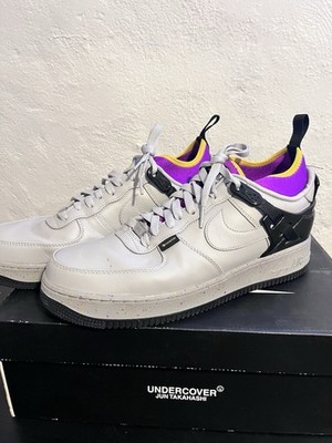 Nike x Undercover Air Force 1 Low SP GORE-TEX  Grey Fog  Size 10.5 Uk 9.5 EUR 44
