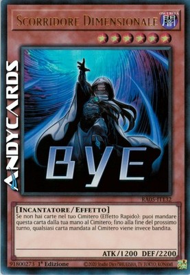 DIMENSIONALER SCHIEBER (Dimension Shifter) Ultra R   RA05 IT132   1Ed   Yugioh!