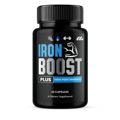 Iron Boost Plus High Performance Supplement ED Stamina pills for MEN 60ct
