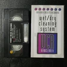PROCARE Wet Dry Cleaning System VIDEO CASSETTE RECORDERS VHS VCR HEADCLEANER