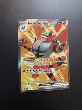Incineroar EX 187/162 Temporal Forces NM Full Art Pokemon TCG