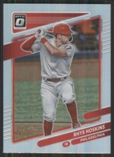2021 Donruss Optic Holo #136 Rhys Hoskins Philadelphia Phillies 3748