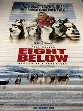 Eight Below 2006 Original Vinyl Bus Shelter 5x8 ft  Movie Poster Paul Walker