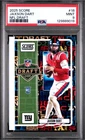 Graded 2025 Panini Score Jaxson Dart #18 NFL Draft Rookie RC Football Card PSA 9