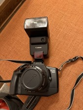 Canon Eos 650 Camera Along With Speed Light 420 EZ Flash and 50 mm lens